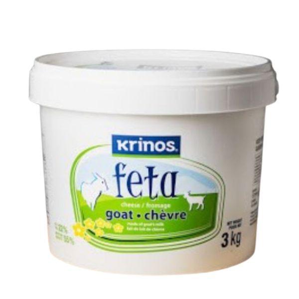 Krinos Feta Goat Chevre 3kg